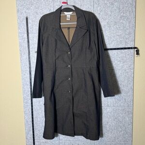 Vintage Brown/Bronze Long Coat